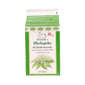 Hyldeblomst saft m. F.O.S. - 500 ml