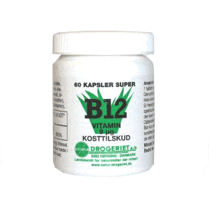 Natur Drogeriet Vitamin B12 9 mcg - 60 kapslar
