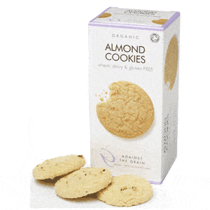 Ekologiska mandelkakor från Clearspring - läckra och glutenfria Med24.se