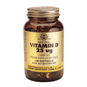 D-Vitamin 25 mikrogram softgels (1000 IE) - 100 st