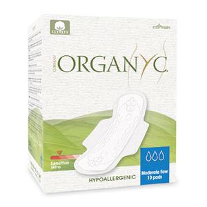 ORGANYC Dagbinda med vingar Ekologisk - 10 st