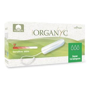 ORGANYC Tampong Super utan införingshylsa Ekologisk - 16 st
