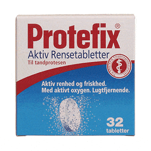 Protefix rengöringstabletter - 32 st