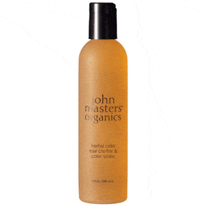 John Masters Herbal Cider Hair Rinse för torrt eller fint hår, återuppbygger och förseglar färg.
