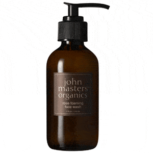 John Masters Organics rose foaming face wash