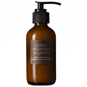 John Masters Exfoliating Face Cleaner, ekologisk ansiktsrengöring för fet eller blandhy.