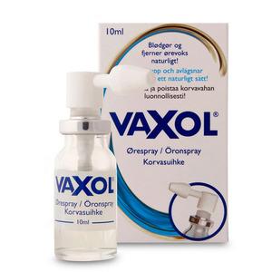 Vaxol är en enkel och effektiv produkt för att mjuka upp och ta bort öronvax. Vaxol är en naturlig produkt som innehåller olivolja.