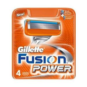 Gillette Fusion Power rakblad - 4 st