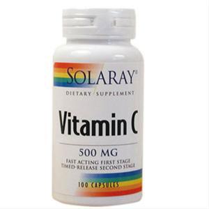 Solaray Vitamin C 500 mg - 100 kap