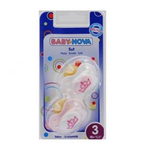 Baby-Nova Anatomisk Napp 18 månader + - 2 st