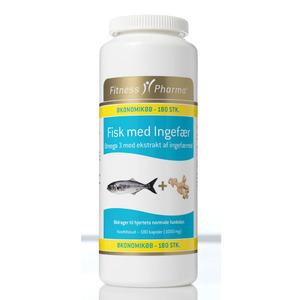 Fitness Pharma Omega 3 med Ingefära - 180 st