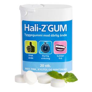 Hali-Z Tuggummi - mot dålig andedräkt