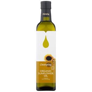 Clearspring Solrosolja Ekologisk - 500 ml