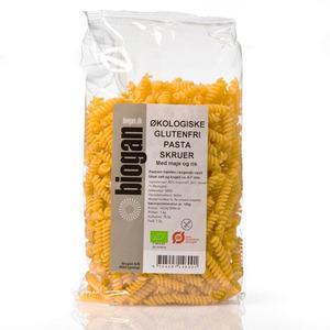 Pastaskruvar Glutenfri Ekologisk - 500 g