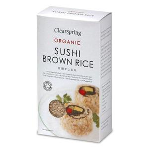 Clearspring Sushiris brunt fullkorn eko - 500 g