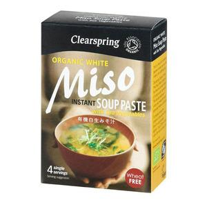 Clearspring Misosoppa Paste vit tång 4x15g eko - 60 g