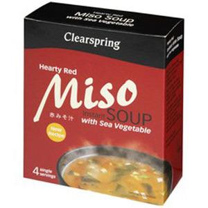 Clearspring Misosoppa Hearty Red - 40 g