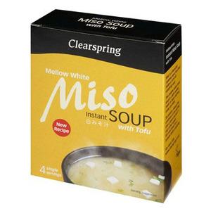 Clearspring Misosoppa Mellow White med Tofu - 40 g