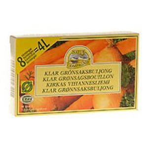 Urtekram Grönsaksbuljong 8 kuber Eko - 84 g