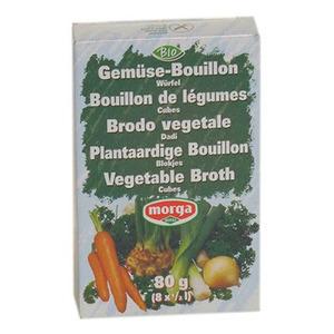 Morga Suisse Buljongtärning med salt 8 x 10 g eko - 80 g