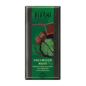 Vivani Choklad med Nötter Ekologisk - 100 g