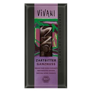 Vivani Mörk Choklad Helnöt Ekologisk - 100 g