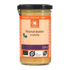 Urtekram Peanutbutter Crunchy Eko - 230 g