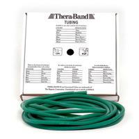 TheraBand Tubing Träningsband 7,5 m - Grön - Hårdhet 3