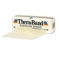 Thera Band Bred Elastik 5,5 m - Beige - Hårdhet 1