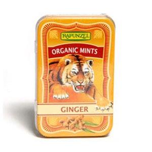 Rapunzel Mintpastiller med ingefära eko - 50 g