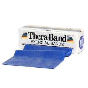 Thera Band Platt Elastisk 5,5 m - Blå - Hårdhet 5