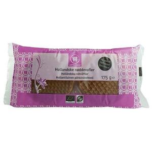 Urtekram Nötvåfflor Eko - 175 g