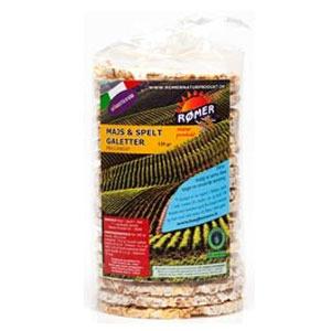 Rømer Naturprodukt Majs och dinkelgaletter eko - 120 g