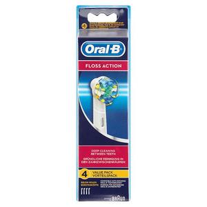 Oral-B Floss Action tandborsthuvuden - 4 st