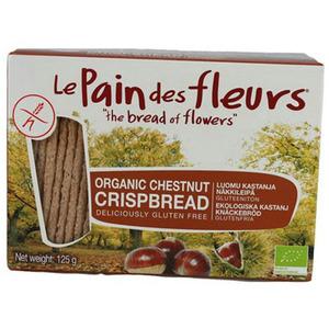 Le Pain de Fleurs Knäckebröd Kastanj glutenfri eko - 125 g