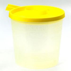 Uson Kanylbehållare 1,5 L Klar med Gult lock - 1 st