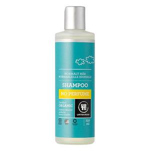Urtekram No Perfume Shampoo vårdar ditt hår med fuktgivande, ekologiska ingredienser - helt utan parfym Med24.se