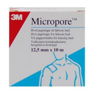 3M Micropore - 1,25 cm x 10 m