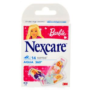 Nexcare 3M Aqua Tatoo Barbie - 14 st