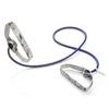 TheraBand Elastiska Träningsband med Handtag 1,4 m - Blå - Hårdh