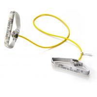 TheraBand Elastiska Träningsband med Handtag 1,4 m - Gul - Hårdh