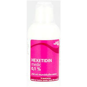 Medic Team Hexetidin Munvatten 0,1% - pepparmintsmak