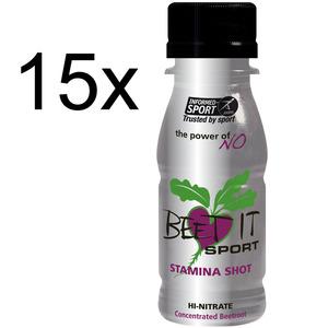 Beet It SPORT Stamina SHOT - 70 ml - Ekonomipack - 15 st