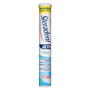 Steradent Active Plus Rengöringstabletter - 30 st