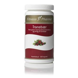 Fitness Pharma Tranbärskapslar - 100 st