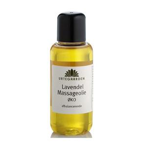 Urtegaarden - Lavendel Massageolja Ekologisk - 100 ml