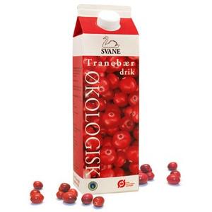 Tranbärsdryck Ekologisk - 1 L