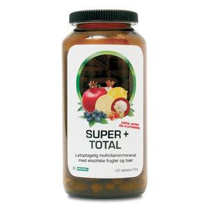 Super + Total utan järn och vitamin K - 150 tabletter