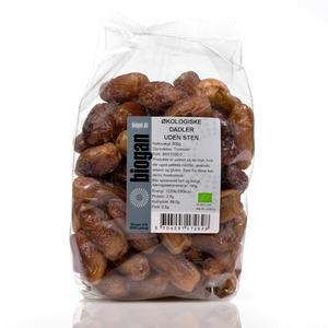 Biogan Dadlar utan kärnor eko - 500 g