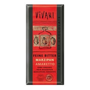 Vivani Mörk Marsipan Amaretto Ekologisk - 100 g